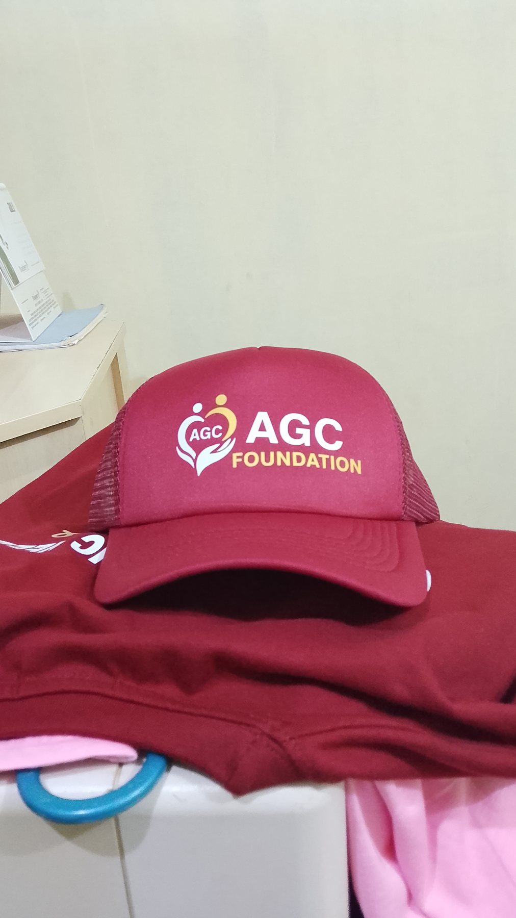 Custom branded caps